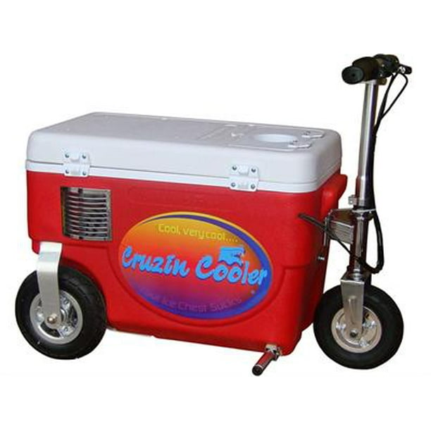 Cruzin Cooler 1000W Scooter, Red