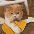 thumbnail image 4 of Shisuyan Planche à Aiguiser Griffe de Chat Jaune Corde en Sisal EVA 1Ensemble 16.5X8.9In, 4 of 9