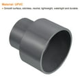 thumbnail image 4 of Unique Bargains Raccord Droit pour Tuyau de Réducteur en PVC 75x50mm, Gris 3 Pack, 4 of 5