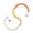 Orange, variant on YIFAEUX Cat Teething Chew Toys Gum Protection Boredom Relief Toys Interactive Bite-resistant Dental Cotton Rope Toys for Aggressive Cats And Kittens Indoor Interaction