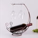 thumbnail image 3 of Estante de almacenamiento de vino Estante Creativo Para Vino, Estante De Almacenamiento De Vino De Hierro Para Despensa, Decoración De Mesa, Bronce Bronce Magideal Estante de almacenamiento de vino, 3 of 6