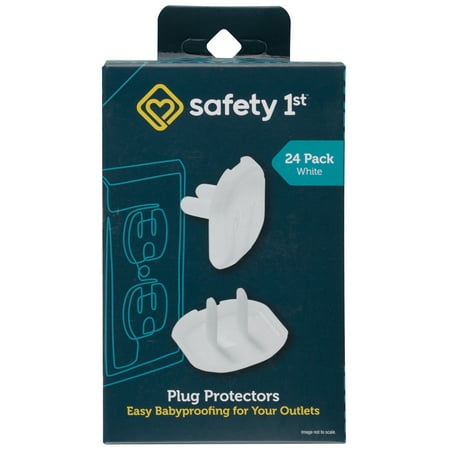 Safety 1st Plug Protectors (24pk), White