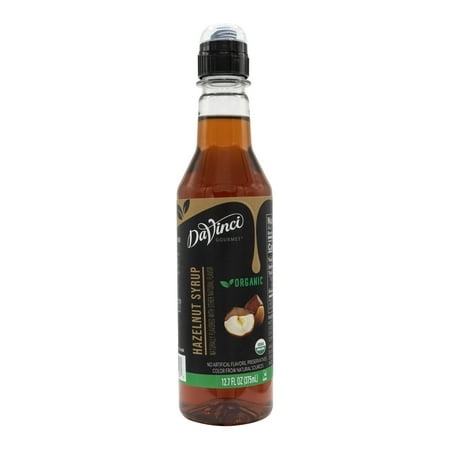 DaVinci Gourmet Organic Hazelnut Syrup, 375 ml