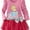 Pink, variant on Disney Little Girls' Toddler Long Sleeve Tinkerbell Ruffle Dress, Purple, 2T
