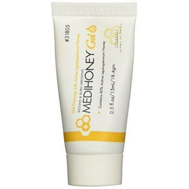 Derma Sciences Improved Medihoney Wound Gel | Burn Cream 0.5 Oz 10 Ct | Active Skin Repair
