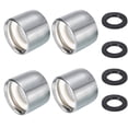 thumbnail image 1 of Unique Bargains Robinet en Acier Inoxydable Filetage M22 avec Joint 4 Pack, 1 of 4