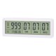 thumbnail image 3 of 10X Reloj con Temporizador de Cuenta Regresiva Digital Grande - Temporizador de Reloj de Cuenta Regresiva de 999 Días para Cocina de Laboratorio de Graduación (Blanco), 3 of 9