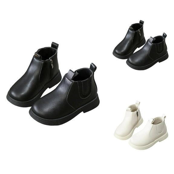 Girls Shoes Girls Winter Boots Fashion Girls Glitter Pearl Chain Boots Stylish Ankle Fashion Winter Footwear for Big Kids with Soft Sole Ideal for School Daily Wear and Outdoor Adventures