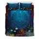 thumbnail image 4 of Juego de Ropa de Cama Polinesia - Polinesia Francesa Juego de Funda Nórdica Bajo el Mar, 4 of 6