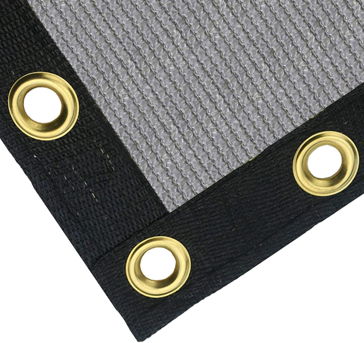 Bibana 6ft x 50ft Privacy Fence Screen Windscreen Shade Cloth for Garden and Balcony - Gray