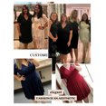 thumbnail image 2 of Othyroce Womens Plus Size Dresses Short Sleeve Faux Wrap Causal Swing Dress with Pockets L-4XL, 2 of 4