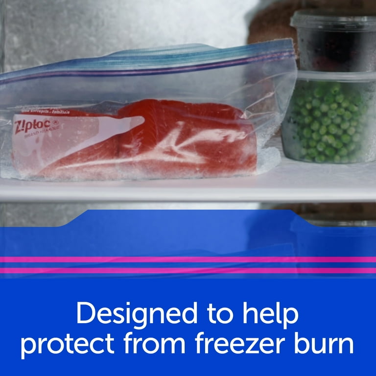 Ziploc Brand Freezer Gallon Bags Large Food Storage Bags 10 Count