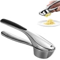 thumbnail image 1 of Garlic Press Garlic Crusher Stainless Steel Garlic Press, Professional Crusher Convenient Dishwasher Clean Garlic Crusher With Non-slip Handle For Res, 1 of 5