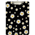 thumbnail image 2 of FMSHPON Daisy Flowers Clipboard Hardboard Wood Nursing Clip Board and Pull for Standard A4 Letter 13x9 inches, 2 of 8