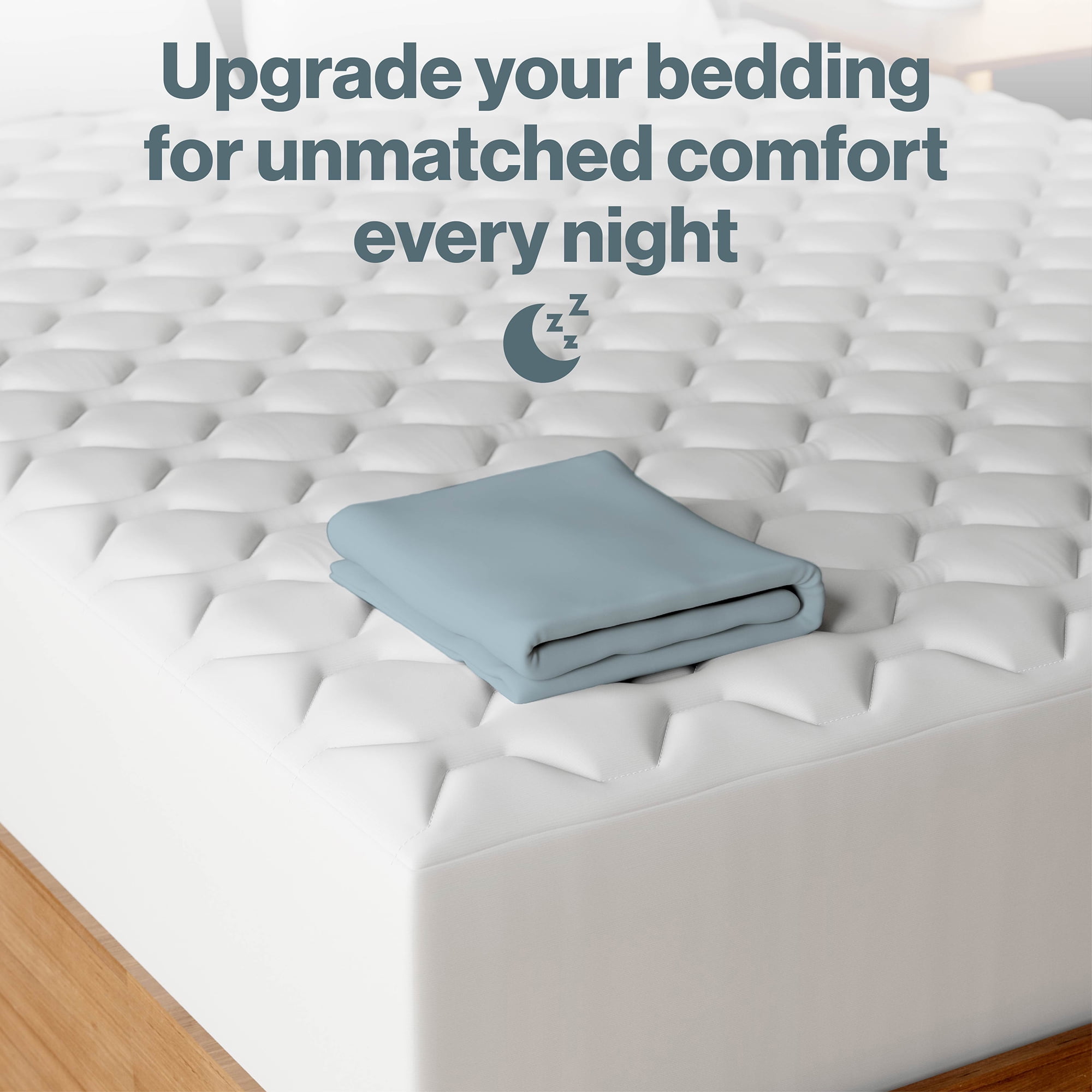Superity Linen Fitted Sheet - 100% Cotton Cot Size Mattress Cover - Soft, Smooth, and Comfortable - 200 Thread Count - Bed Sheet Stretches to 12 inches for Snug Fit.