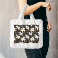 thumbnail image 6 of Salouo Lilies Flowers for Plush Underarm Bag,Soft Tote Bag Ladies Fluffy Shoulder Bag Women Furry Tote Bag Plush Handbag for Autumn and Winter, 6 of 7