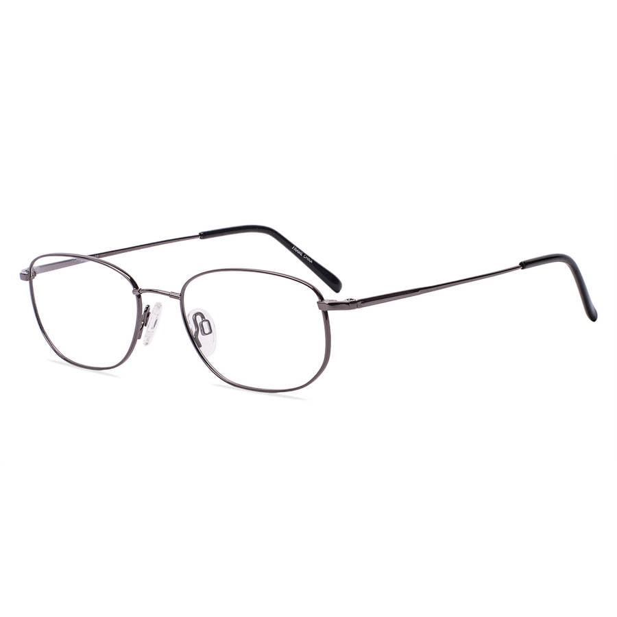 TiFlex Mens Prescription Glasses, T1500 Dark Pewter – BrickSeek