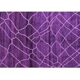 thumbnail image 1 of Ahgly Company Machine Washable Indoor Rectangle Oriental Purple Modern Area Rugs, 4' x 6', 1 of 4