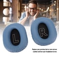 thumbnail image 3 of Almohadillas Para Los Oídos De Repuesto, Almohadillas Para Auriculares De Alta Densidad, Cómodas, Fáciles De Instalar, 2 Piezas Suaves Para G233 G433, 3 of 7