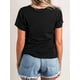 thumbnail image 2 of Camiseta informal de cuello redondo, manga corta, diseño de dibujos animados, ligeramente elástica, corte regular, ideal para todas las estaciones, para adultos, hombres y mujeres. Camiseta deportiva, 2 of 6