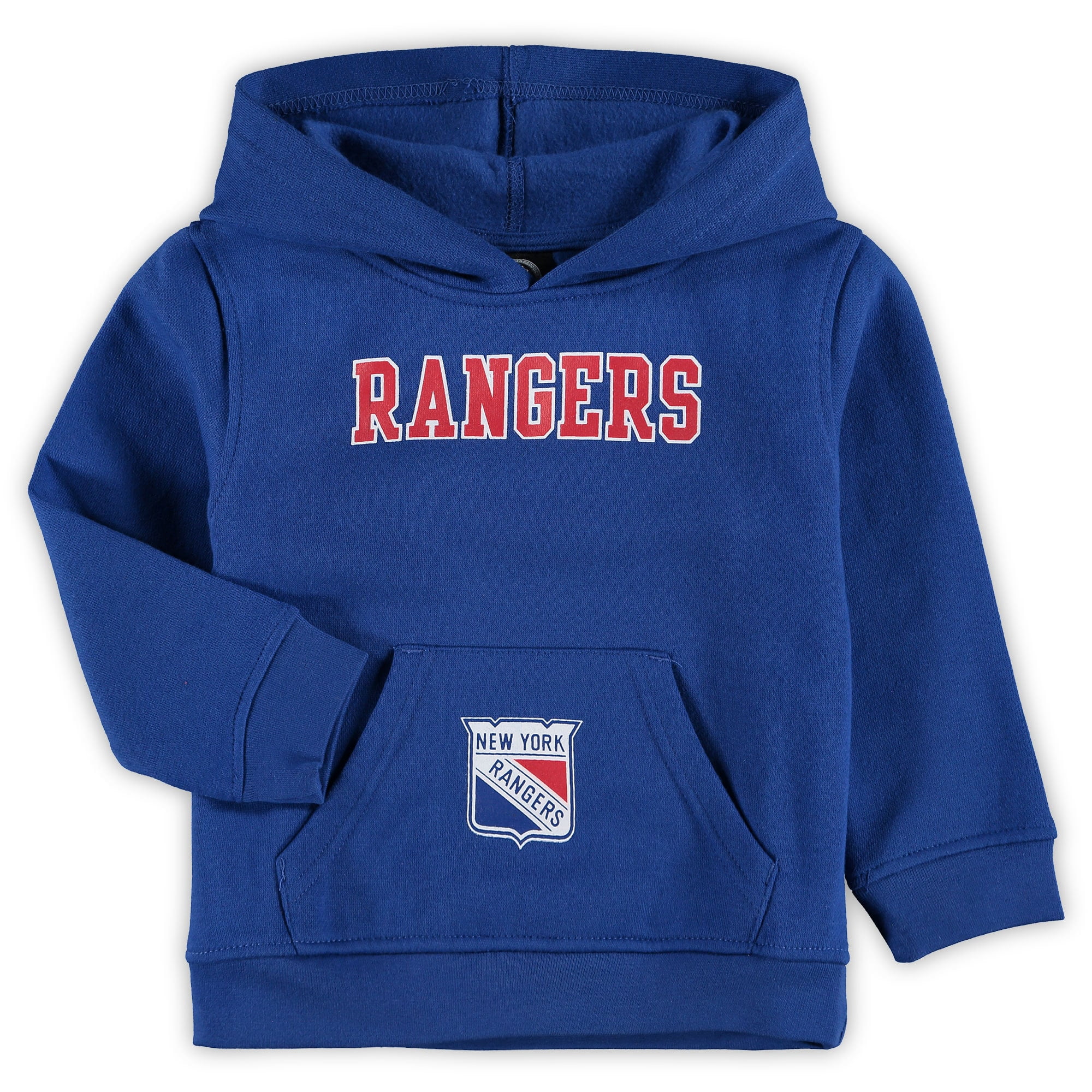 Toddler Blue New York Rangers Team Primary Pullover Hoodie - Walmart.com - Walmart.com