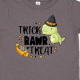 thumbnail image 4 of Inktastic Halloween Trick Rawr Treat with Dinosaur Boys or Girls Toddler T-Shirt, 4 of 5