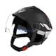 thumbnail image 1 of Motorcycle Helmet, Double Visor, Adjustable, UV Protection, HardShell, 21.2524.01inches Schwarz, 1 of 5