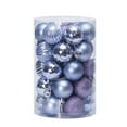 thumbnail image 2 of Fiudx Adornos Navideños de Bolas, Irrompibles, de Plástico Ligero, Versátiles, Ideales para Fiestas y Bodas, 34 Unidades, 40 Mm., 2 of 2