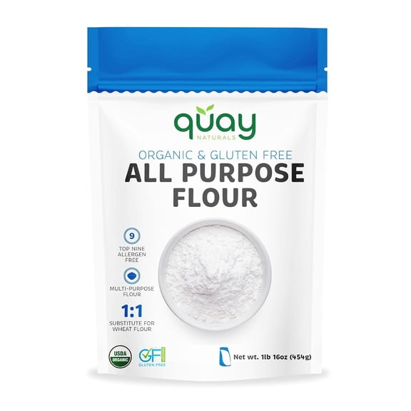 Organic & Gluten Free All Purpose Flour - Multipurpose Flour - Non GMO