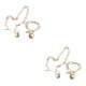 thumbnail image 3 of Collar colgante Jumpingount Aleación de zinc Gargantilla Moda Cuello personalizado Oro 2Conjunto, 3 of 6