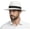 White, variant on Classic Fedora Hats for Men and Women Wide Brim Felt Panama Hat  1920s Gangster Hat