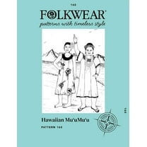Folkwear Hawaiian Mu'uMu'u Dress Tropical #160 Sewing Pattern (Pattern Only) folkwear160