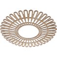 thumbnail image 2 of Ekena Millwork 32"OD x 11 7/8"ID x 1/4"T Cornelius Wood Fretwork Pierced Ceiling Medallion, Red Oak, 2 of 3