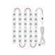 thumbnail image 1 of Tira De Luz De 4.92 Pies Con Alimentación Usb, Lámpara De Cinta De Espejo De Maquillaje De Tocador Con 10 Tiras De Led, Pegatina De Doble Cara De Inducción Manual Para Dormitorio, Tocador, Peluquería Yuarrent HA028069-01, 1 of 5