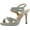 Silver, variant on De Blossom Womens MARCIE-33 Dressy Party Heels Sandals