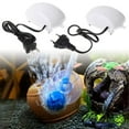 thumbnail image 3 of Flmtop Super Low Noise Aquarium Fish Tank Mini Air Compressor Oxygen Pump Accessories, 3 of 8
