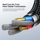 thumbnail image 5 of Cable Toocki 100W USB tipo C para Xiaomi POCO Samsung Huawei OPPO 6A cargador rápido USB C cable de datos tipo F, 5 of 5