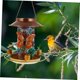 thumbnail image 3 of Solar bird feeder with hanging feeding station for wild birds and garden lighting for outdoor decoration and wildlife observation., 3 of 5