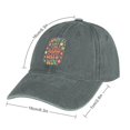 thumbnail image 2 of Dont Let The Hard Days Win Gray Hat Adjustable Funny Fashion Unisex Baseball Cap for Men Women, 2 of 7