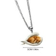 Accesorios Para Mujer Pet Necklace Sleeping Dog Necklace Cute Angel