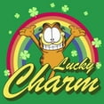 thumbnail image 2 of Junior's Garfield St. Patrick's Day Lucky Charm  Graphic T-Shirt, 2 of 3