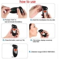 thumbnail image 4 of Jinsinto Professional Digital Breathalyzer Alcohol Analyzer Tester Portable Breath Tester with LED Display Screen + 10 x Mouthpieces (2 AAA Batteries Not Included), 4 of 5