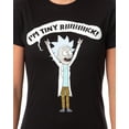 thumbnail image 2 of Rick and Morty Women's I'm Tiny Rick Comedy Character T-Shirt, 2 of 5