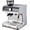 Silver Electroplated Silver, variant on Stainless Steel Espresso Maker with Milk Frother - 20 Bar Pressure, 2.8L Water Tank, Complete Barista Kit, Ideal for Latte, Cappuccino, Macchiato