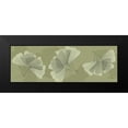 thumbnail image 2 of Koetsier, Albert 18x9 Black Modern Framed Museum Art Print Titled - Leaves on Green 2, 2 of 5