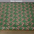 thumbnail image 6 of Ambesonne Christmas Place Mats Set of 4, Candy Canes, Standard Size, Green Red White, 6 of 6