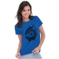 thumbnail image 4 of Hand Eye Crystal Ball Futuristic Spirit Womens Slim Fit Graphic Tee Brisco Brands M, 4 of 5
