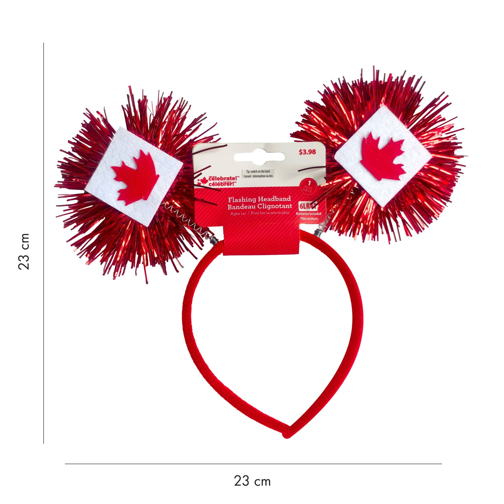 Way to Celebrate LED Red Headband