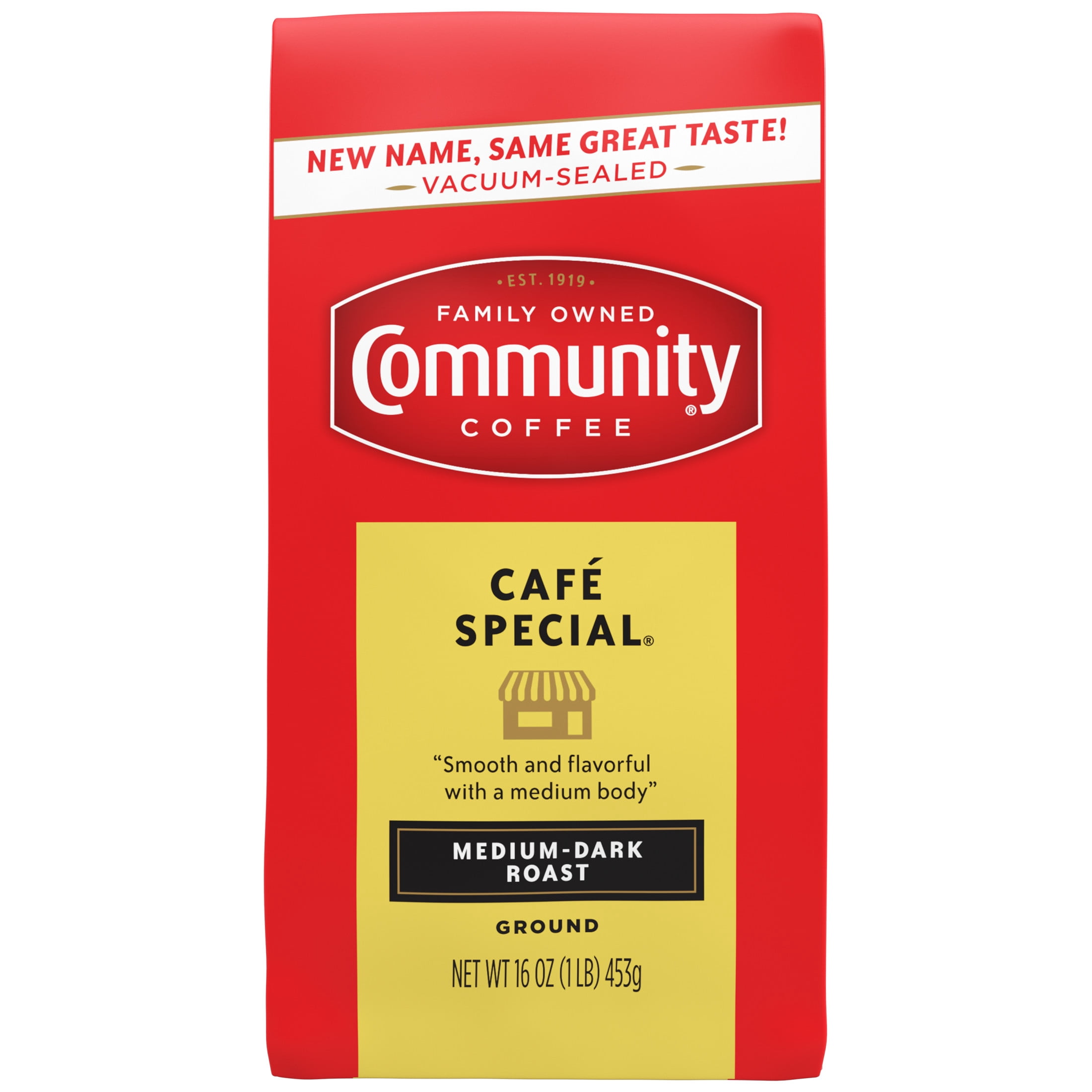 (5 pack) Community® Coffee Café Special (Between Roast) Ground Coffee 16 oz Vacuum Sealed Firm Pack