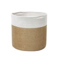 thumbnail image 1 of Home Storage Box Planter Basket Storage Basket Finishing Box Cotton Rope Office Round Living Room Flower Pot, 1 of 6